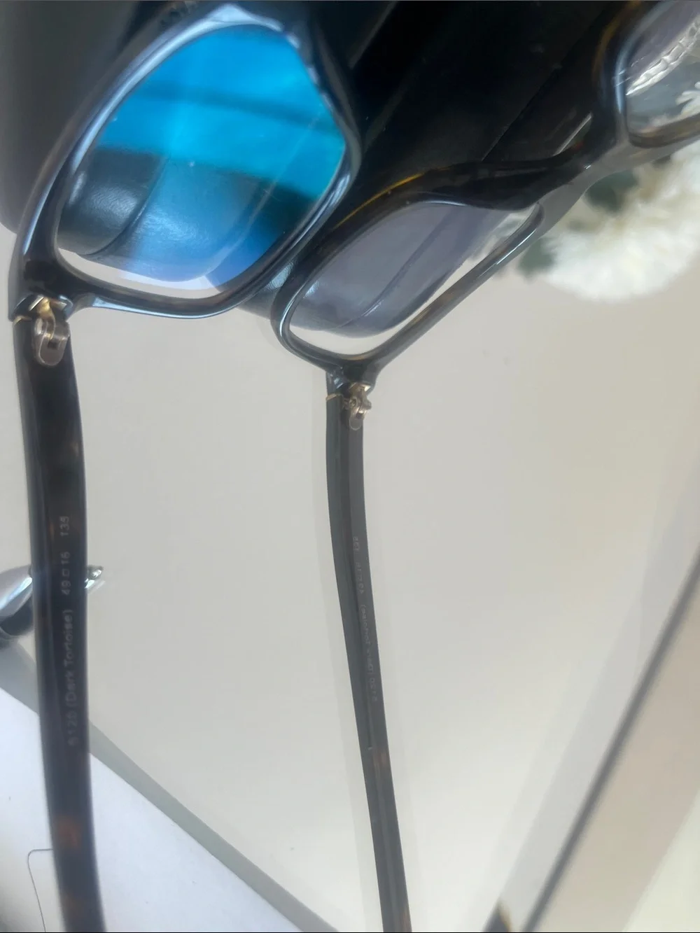 Coach Black Frame Sunglasses with Green Lenses